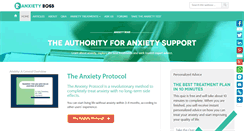 Desktop Screenshot of anxietyboss.com